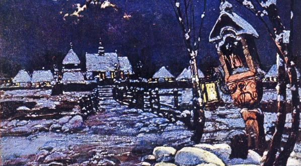  "Nad wsią Polską" Ludwika Stasiaka.  