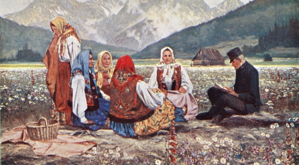  "Opowiadanie o rycerzach, którzy śpią w Tatrach" Ludwika Stasiaka.  