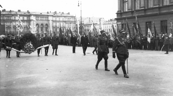  Rocznica bitwy warszawskiej – uroczystości Święta Żołnierza w Warszawie w 1938 r.  