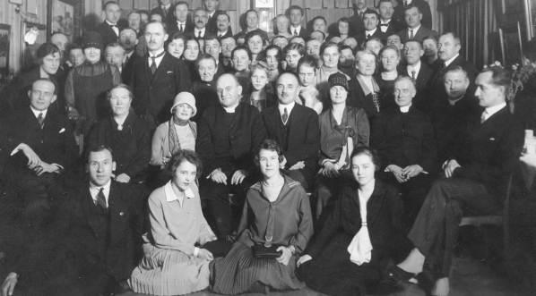  Obchody rocznicy powstania listopadowego i pożegnanie posła RP w Finlandii Tytusa Filipowicza w listopadzie 1927 r.  