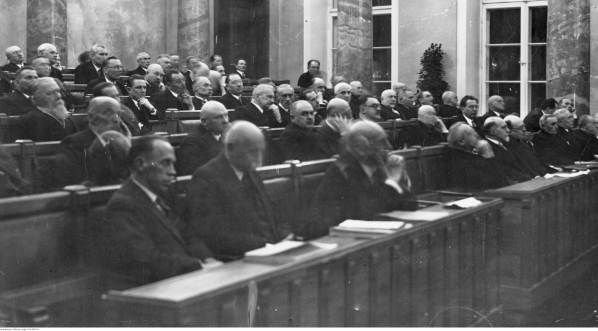  Uroczyste posiedzenie Senatu z okazji 10-lecia istnienia 15.12.1932 r.  