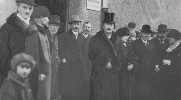  Kompozytor i pianista Ignacy Jan Paderewski podczas pobytu w Poznaniu w 1924 r.  