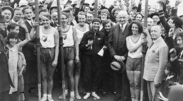  Zawody wioślarskie Anglia - Polska w Londynie w lipcu 1931 r.  