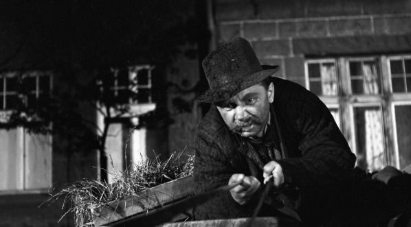  Roman Kłosowski w filmie Edwarda Skórzewskiego i Jerzego Hoffmana "Gangsterzy i filantropi" z 1962 r.  