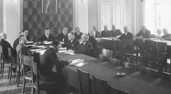  Posiedzenie inauguracyjne Rady Fundacji im. Jakuba Potockiego 25.01.1925 r.  
