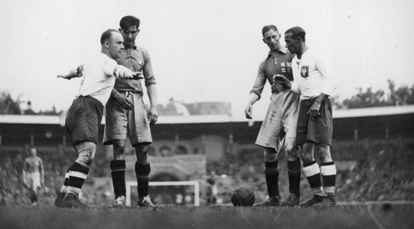  Mecz piłki nożnej Szwecja - Polska w Sztokholmie 23.05.1934 r.  