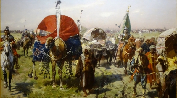  "Powrót z Wiednia" Józefa Brandta.  