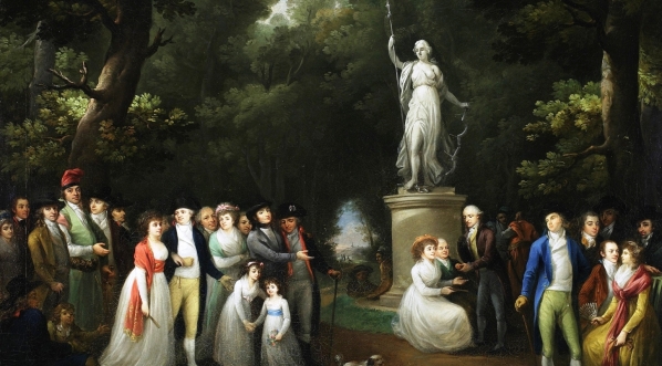  "Zebranie towarzyskie w parku" Kazimierza Wojniakowskiego.  