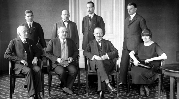  Wizyta dyrektora departamentu handlowego Ministerstwa Przemysłu i Handlu Hipolita Gliwica w Krakowskiej Izbie Przemysłowo-Handlowej w 1926 r.  