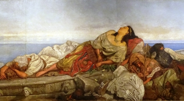  "Cyganie nad morzem" Wilhelma Augusta Stryowskiego.  