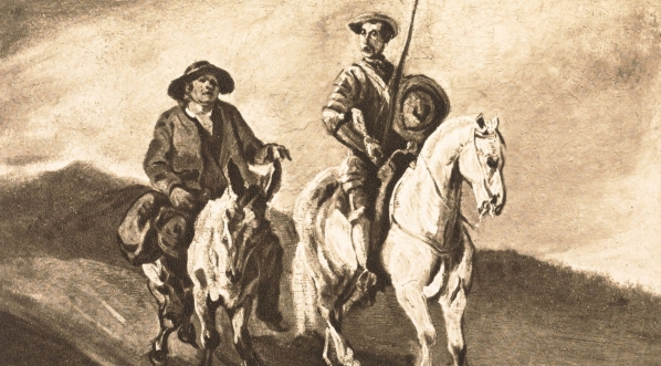  "Don Kiszot i Sancho Pansza" Piotra Michałowskiego.  
