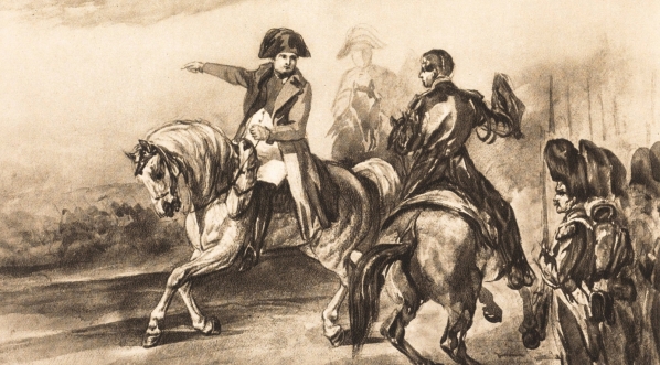  "Napoleon wydający rozkaz" Piotra Michałowskiego.  