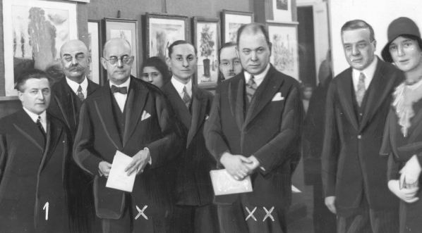  Otwarcie wystawy grafiki francuskiej w Warszawie 22.02.1931 r.  