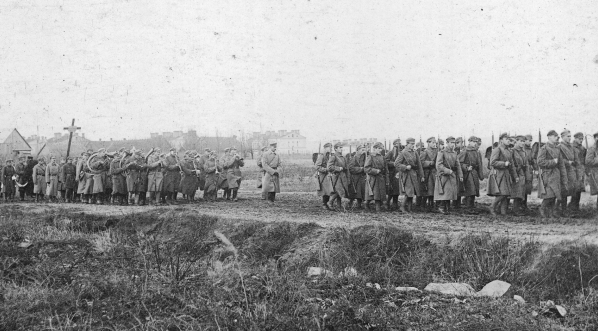  Pogrzeb majora Albina Fleszara w Słonimiu 6.11.1916 r.  