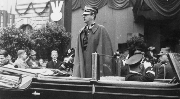  Wizyta oficjalna króla Rumunii Karola II i rumuńskiego następcy tronu księcia Michała w Polsce 30.06.1937 r.  