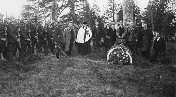  Pogrzeb śp. porucznika WP Jan Łyska w 1929 r.  