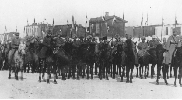  5 Dywizja Syberyjska - przegląd wojska.  