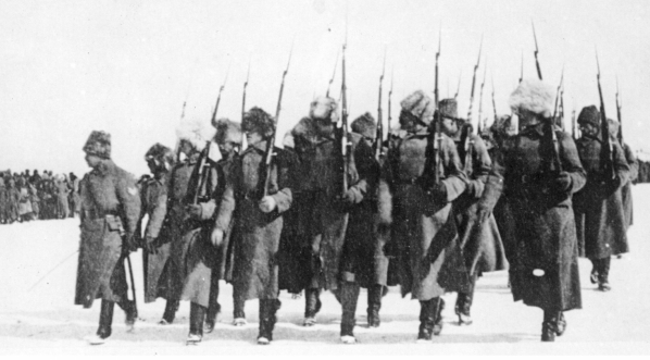  5 Dywizja Syberyjska - przegląd wojska, 1919 r.  