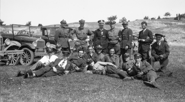  Wizyta oficerów jugosławiańskich w Wojsku Polskim 11.08.1929 r.  