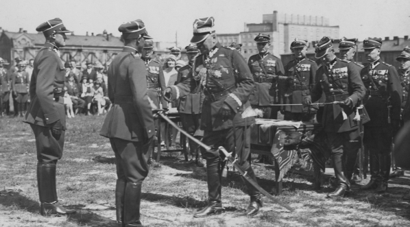  Promocja w Oficerskiej Szkole Podchorążych Inżynierii w Warszawie 15.08.1929 r.  