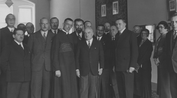  Otwarcie wystawy prac uczniów w Salezjańskiej Szkole Rzemiosł im. Ks. Siemca w Warszawie 3.06.1933  r.  