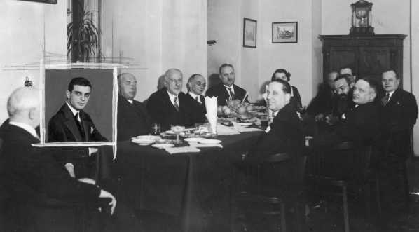  Zebranie w Towarzystwie Badania Zagadnień Międzynarodowych w Warszawie 17.03.1933 r.  