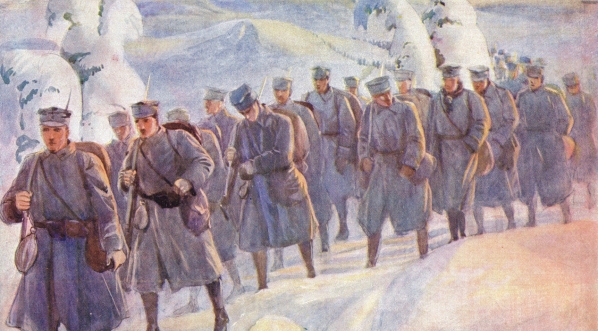  "Pochód Legionistów" Wincentego Wodzinowskiego.  