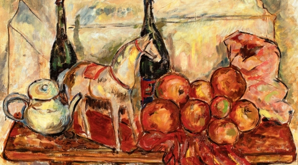  "Martwa natura z konikiem" Tytusa Czyżewskiego.  