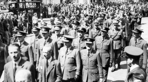  Pogrzeb gen. Władysława Sikorskiego w Newark 16.07.1943 r.  