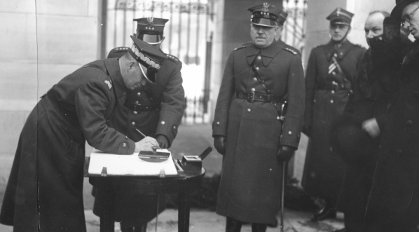  Uroczystości rocznicowe bitwy pod Rarańczą w Warszawie 13.02.1938 r.  