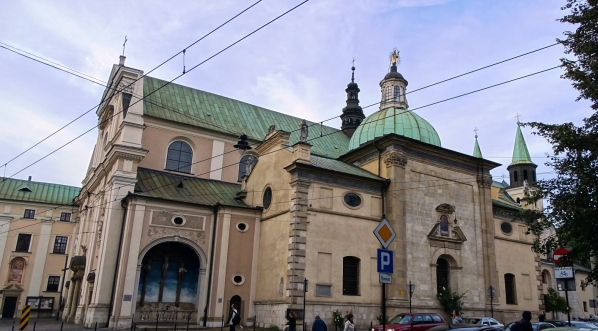  Kościół karmelitów na Piasku w Krakowie.  
