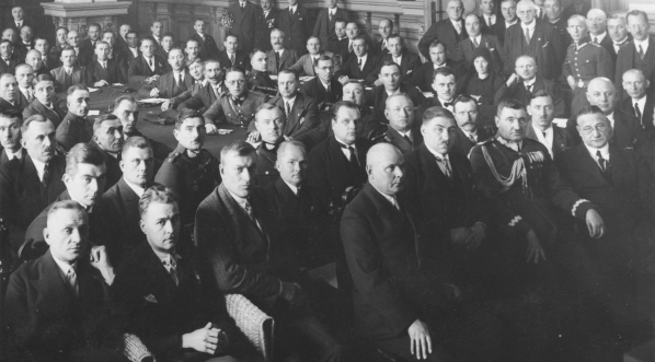  Odprawa delegatów zarządów kół prowincjonalnych Związku Weteranów Powstań Narodowych 1914-1919 w Poznaniu 27.12.1932 r.  