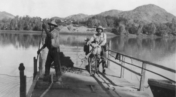  Kazimierz Nowak w czasie podróży po Afryce  