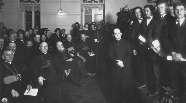  Akademia gregoriańska w Warszawie w marcu 1925 r.  