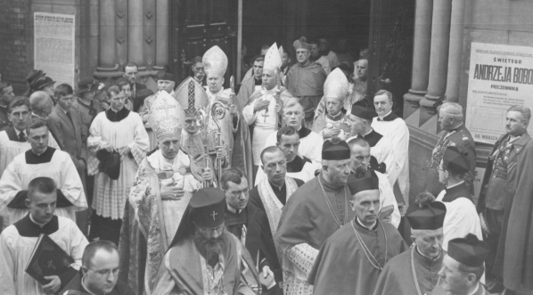  Sprowadzenie relikwii św. Andrzeja Boboli do Polski 20.06.1938 r.  