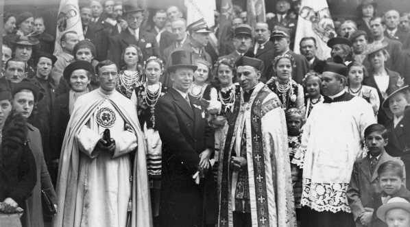  Obchody święta narodowego 3 Maja w Paryżu we Francji 3.05.1939 r.  