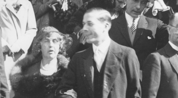  Ślub księżniczki Cecyli Lubomirskiej z księciem Obojga Sycylii Gabrielem Bourbon 15.09.1932 r.  