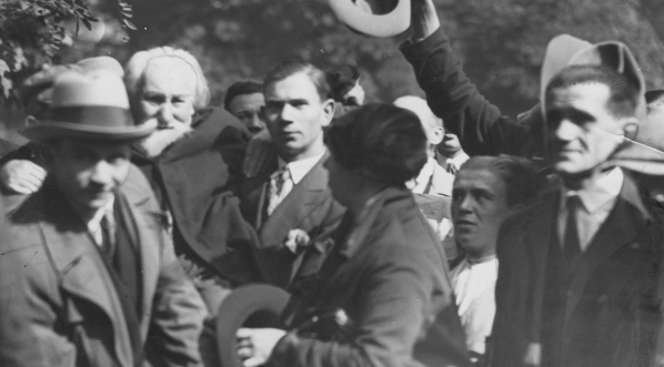  Wiec Centrolewu w Dolinie Szwajcarskiej w Warszawie 14.09.1930 r.  