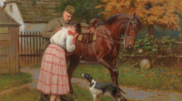  "Odjazd" Antoniego Piotrowskiego.  