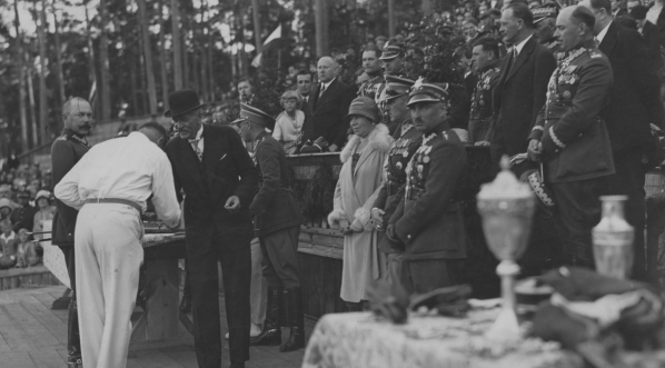  Święto Wychowania Fizycznego i Przysposobienia Wojskowego w Spale w lipcu 1929 r.  