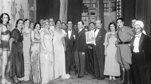  Uroczyste przedstawienie operetki brazylijskiej w Teatro Caetano zorganizowane na cześć Stanisława Skarżyńskiego po jego locie przez Atlantyk, 13.05.1933 r.  