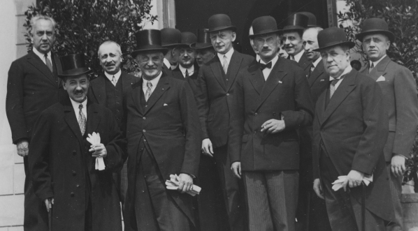  Wizyta ministra komunikacji Belgii Maurice Lippensa w Polsce 24.07.1930 r.  