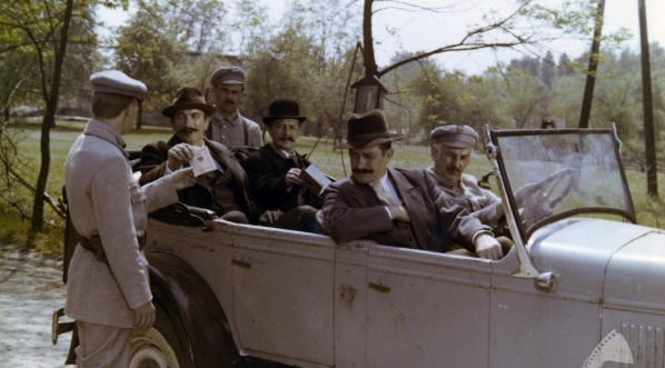  Scena z filmu Bohdana Poręby "Polonia Restituta" z 1980 r.  