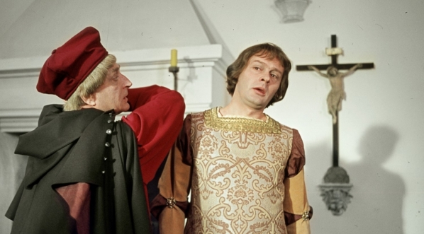  Scena z filmu Ewy i Czesława Petelskich "Kopernik" z 1972 r.  