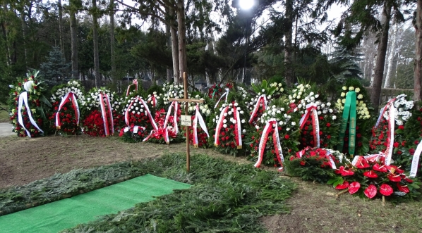  Uroczystości pogrzebowe Jana Olszewskiego na Powązkach Wojskowych w Warszawie 16.02.2019 r.  