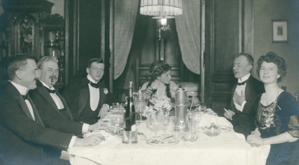  Kolacja u państwa Pestów w 1913 r.  
