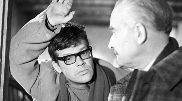  Scena z filmu Wojciecha Hasa "Szyfry" z 1966 r.  