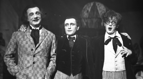  Operetka „Fiołek z Montmartre'u” Emmericha Kalmana w wykonaniu artystów Teatru Wielkiego ze Lwowa podczas gościnnych występów w Krakowie w 1931 r.  