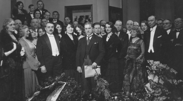  Jubileusz 35-lecia pracy artystycznej aktora Wojciecha Brydzińskiego 9.03.1931 r.  