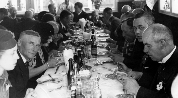  Otwarcie wystawy "Kultura i praca wsi w Liskowie" w czerwcu 1937 r.  
